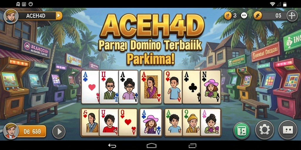 Gameplay seru dan menantang dari ACEH4D, permainan Domino yang menyenangkan.