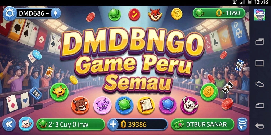 Screenshot DMD686 memperlihatkan suasana permainan Bingo yang menarik.