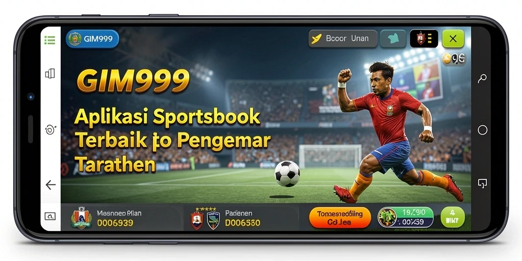 Tampilan antarmuka GIM999 yang menarik dan mudah dinavigasi.