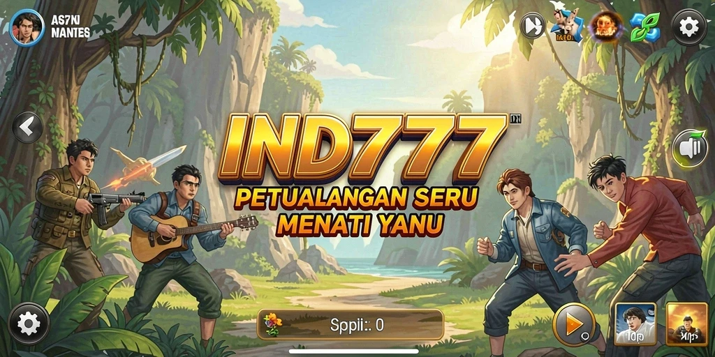 Screenshot IND777 menampilkan aksi petualangan yang mendebarkan.