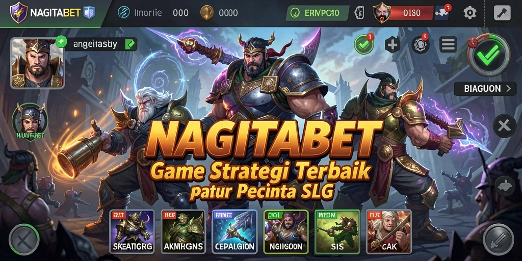 Tampilan gameplay NAGITABET yang menarik dan strategis.