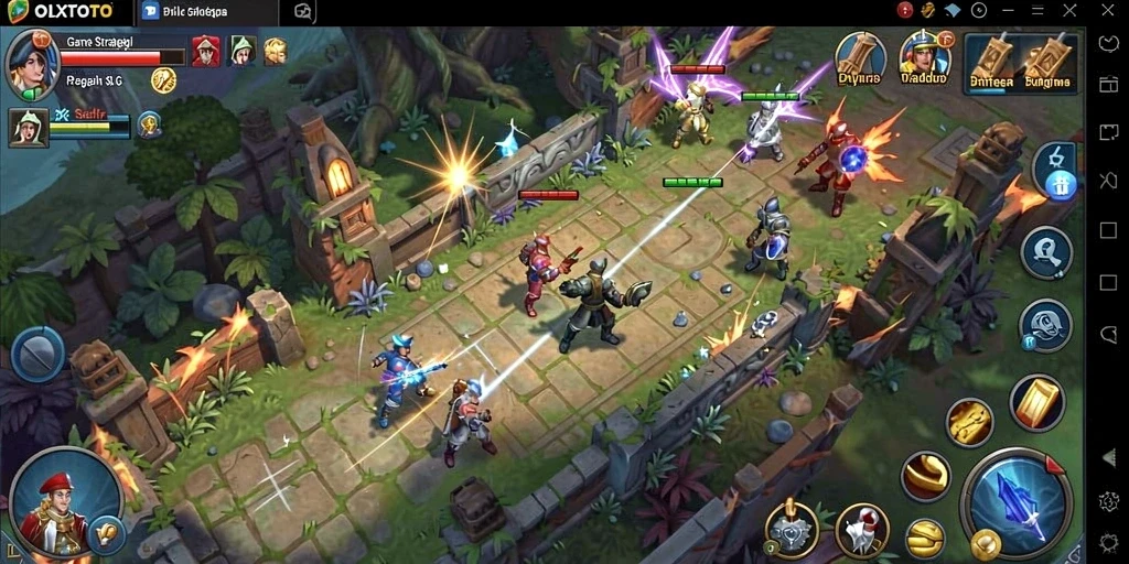 Tampilan gameplay OLXTOTO menampilkan strategi mendebarkan dan interaksi antar pemain.