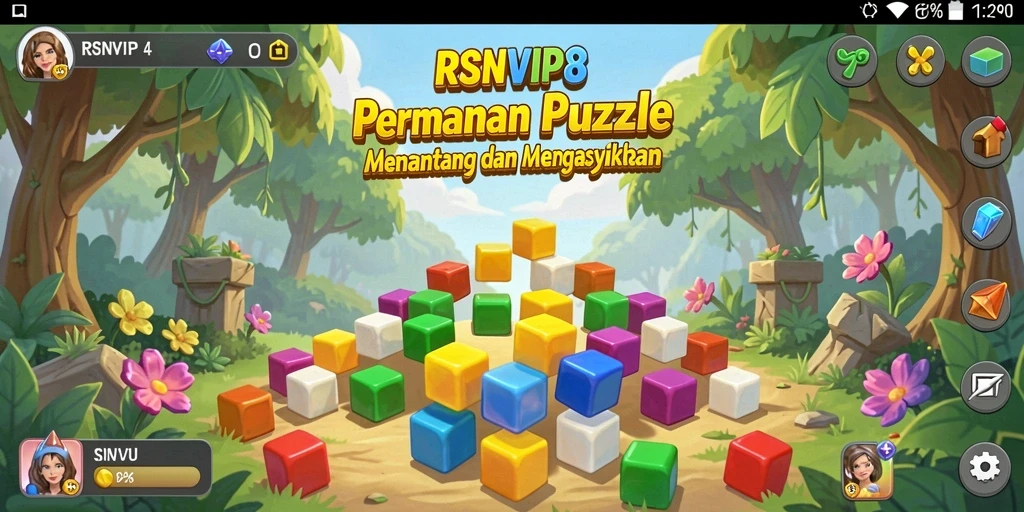 Tampilan gameplay menantang dari RSNVIP8 yang menarik.