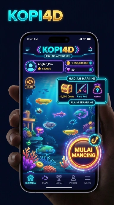 Cuplikan fitur aplikasi yang beragam di kopi4d untuk pengguna.